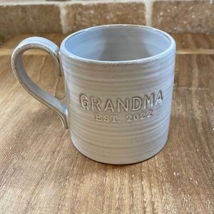 Mud Pie Grandma Est. 2022 Stoneware Mug